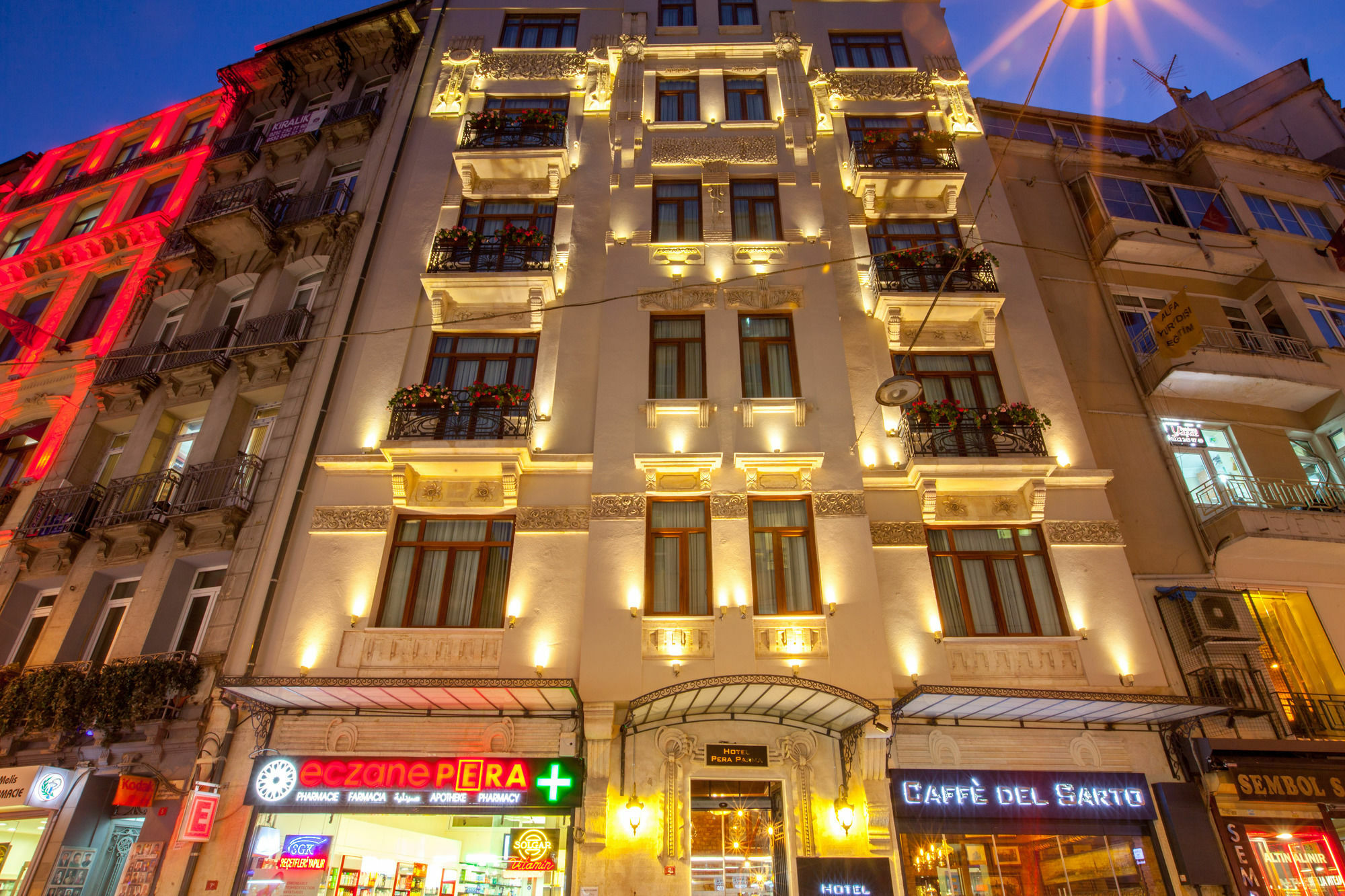 Hotel Pera Parma Стамбул Экстерьер фото